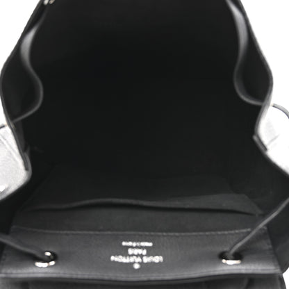 Louis Vuitton Calfskin Lockme Backpack Black 5 of 9