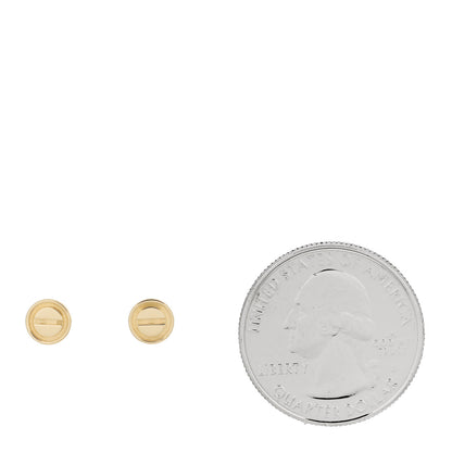 Cartier 18K Yellow Gold LOVE Earrings 2 of 5