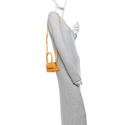 Jacquemus Goatskin Le Chiquito Dark Orange 2 of 10
