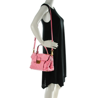 Miu Miu Nappa Padded Top Handle Bag Geranio 2 of 8
