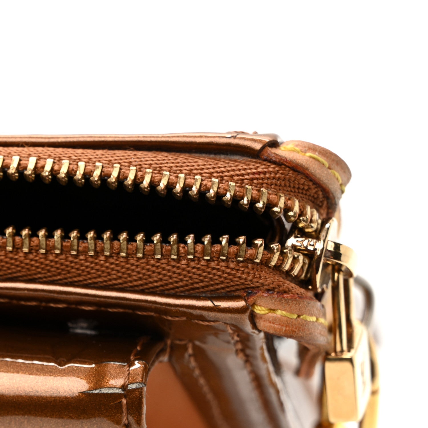 Louis Vuitton Vernis Mott Bronze 12 of 12