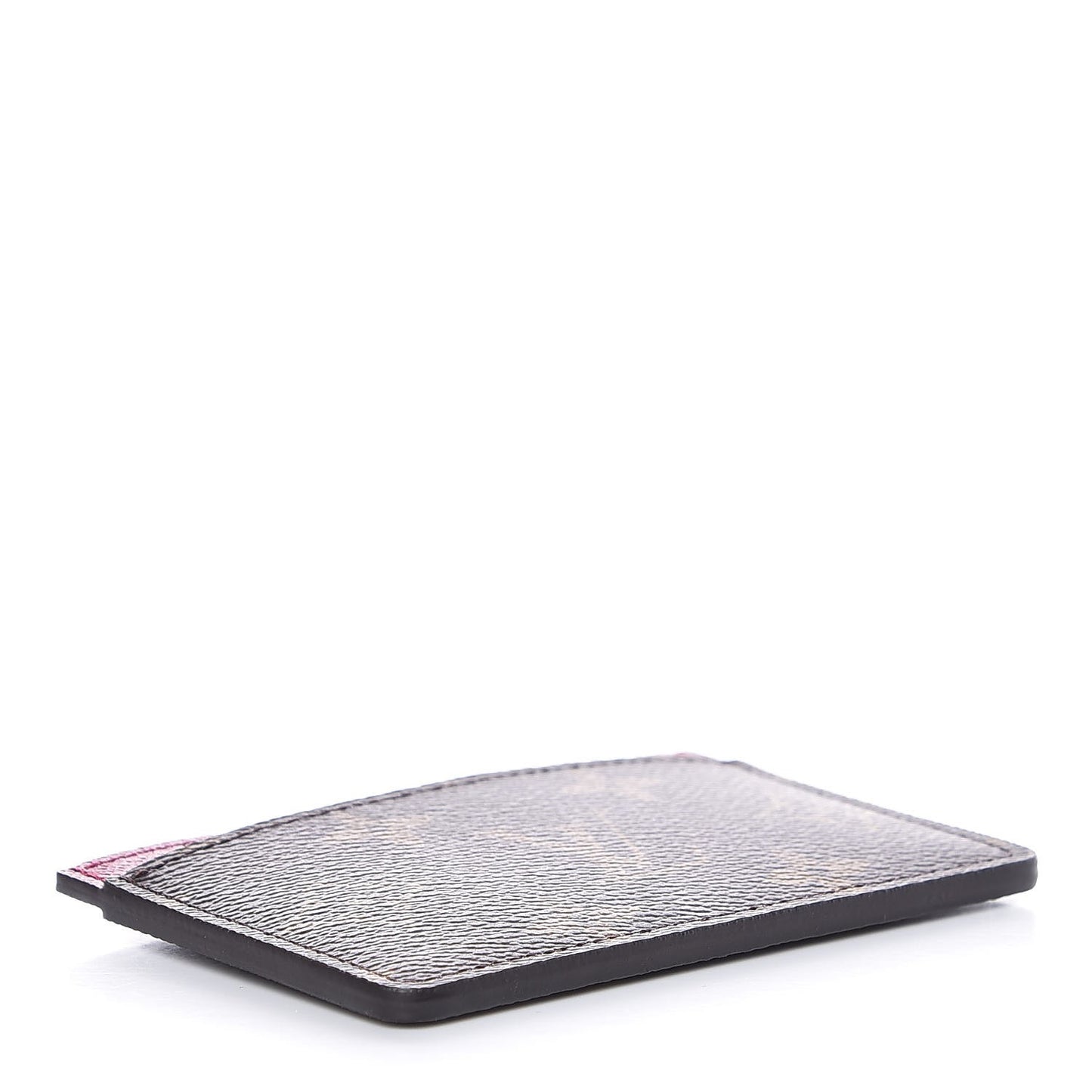 Monogram Card Holder Fuchsia