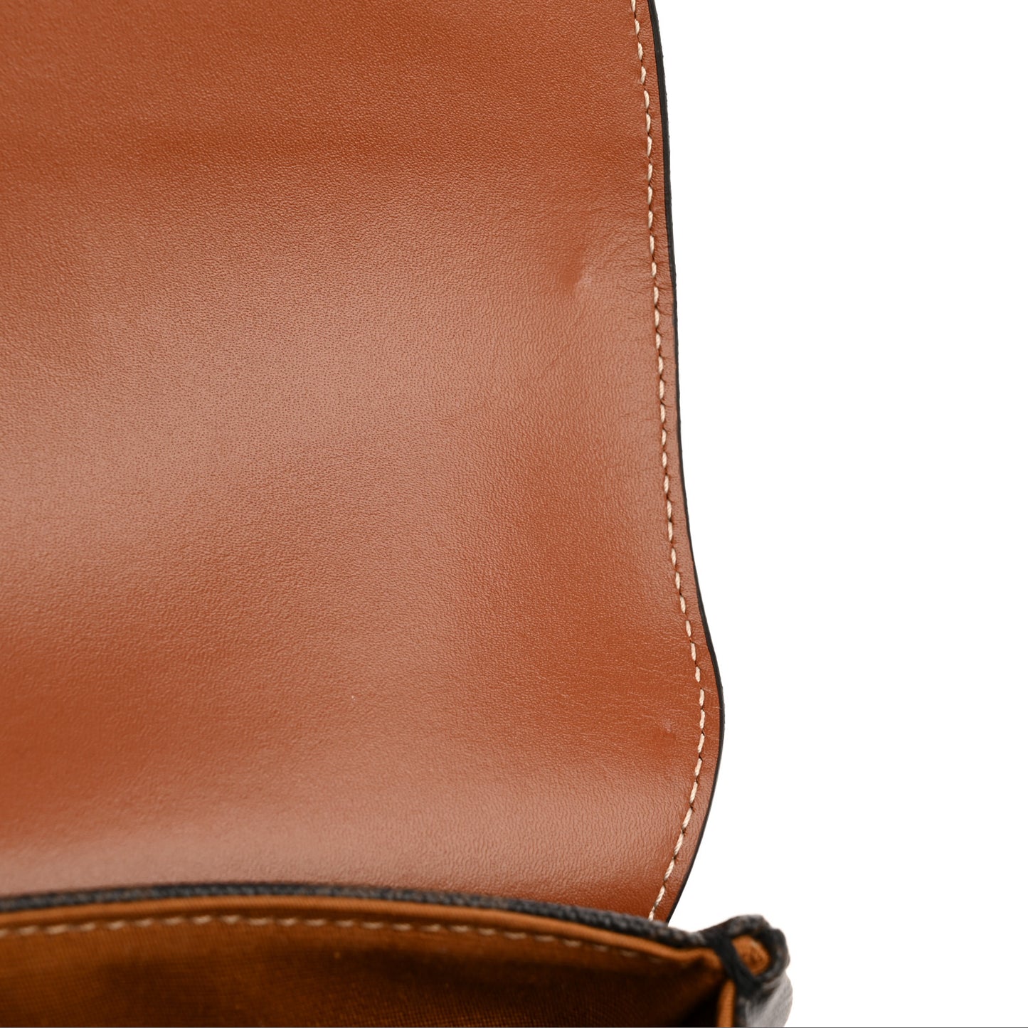 Calfskin Triomphe Besace Tan