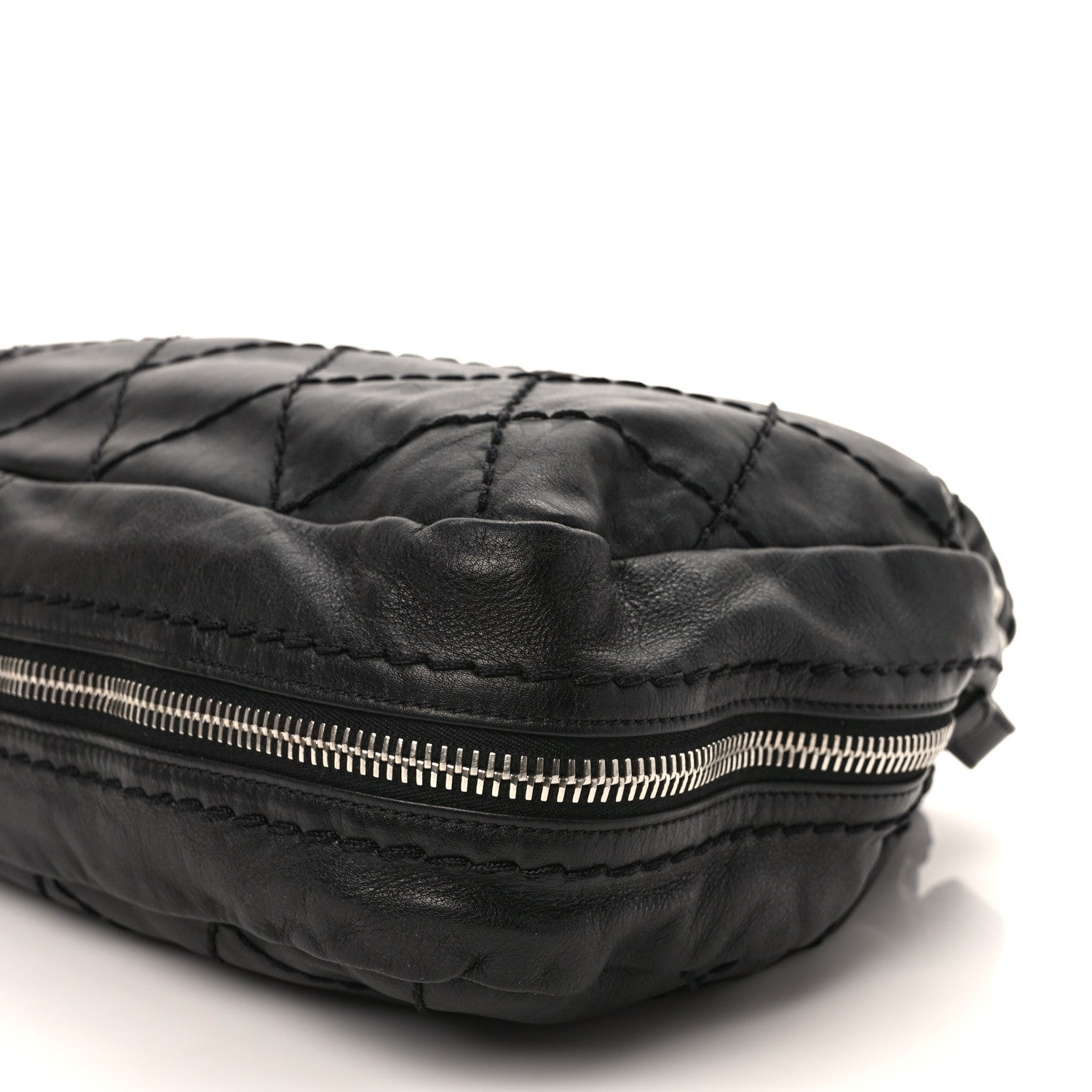 Chanel Lambskin Expandable Tote Black 9 of 11