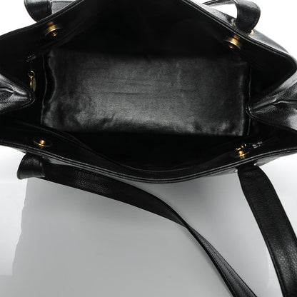 Chanel Caviar CC Shoulder Bag Black 5 of 7