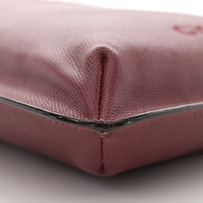 Chanel Caviar Shoulder Bag Burgundy 9 of 13