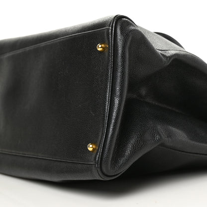 Chanel Caviar XL Weekender Bag Black 9 of 9