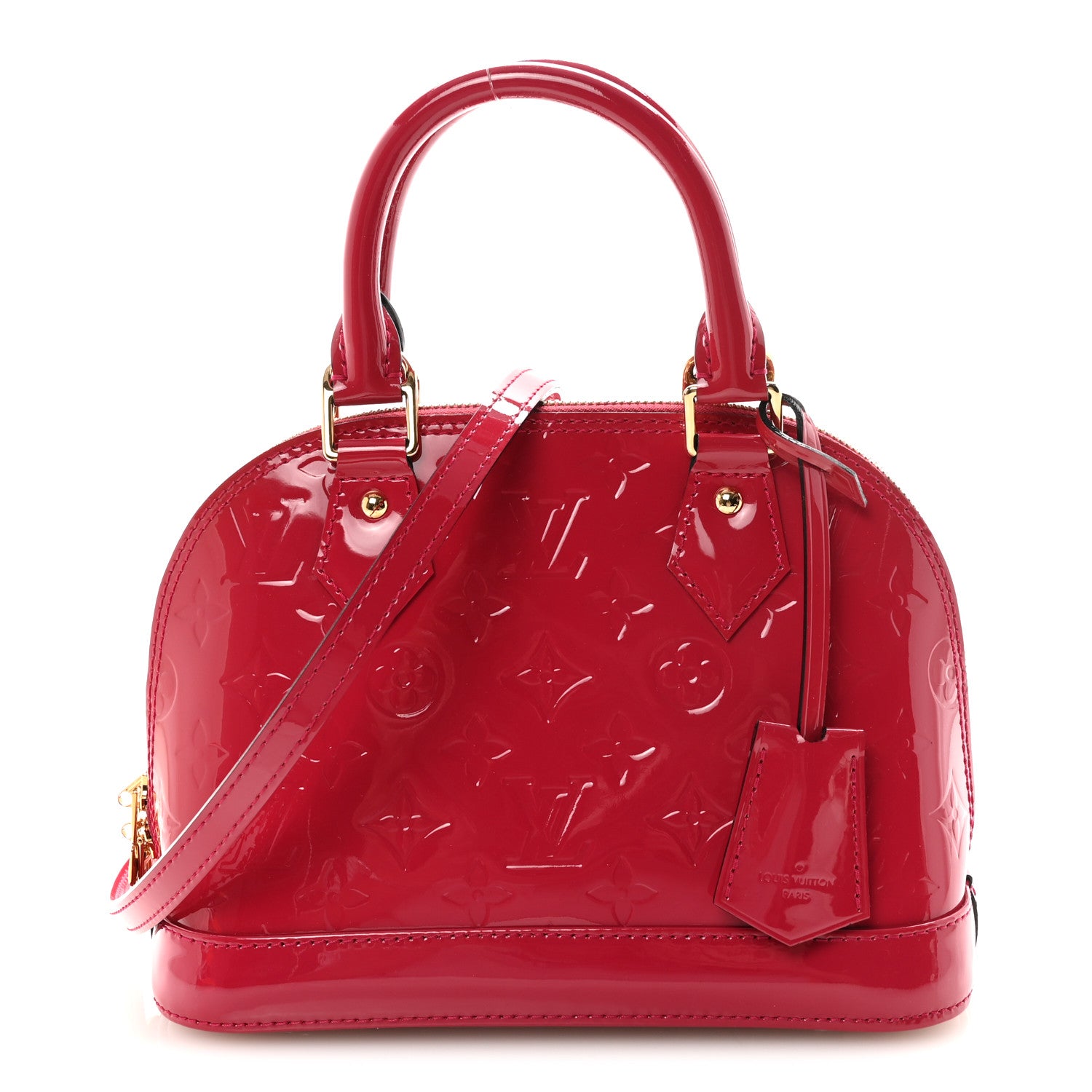 Louis Vuitton Vernis Alma BB Rose Indien 1 of 9