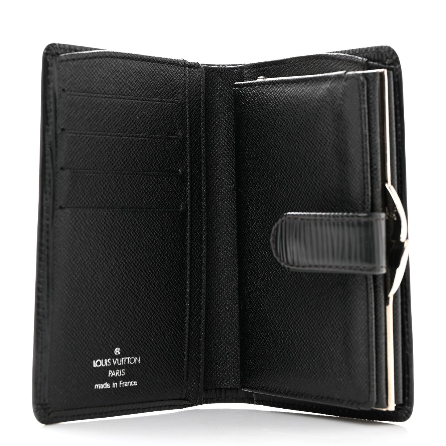 Epi French Purse Wallet Black