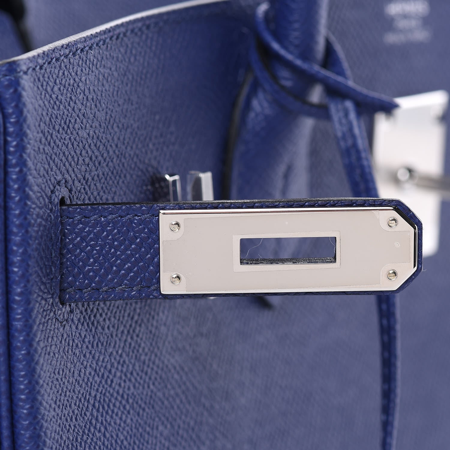 Hermes Epsom Birkin 30 Bleu Encre 14 of 28