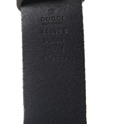 Gucci Calfskin Braided Dionysus Belt 120 48 Black 3 of 4