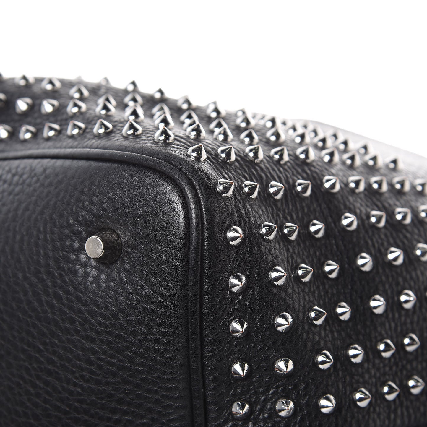Calfskin Studded Medium Susanna Hobo Black