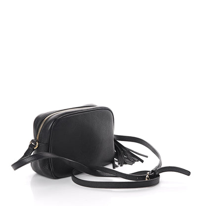 Gucci Pebbled Calfskin Small Soho Disco Bag Black 2 of 8