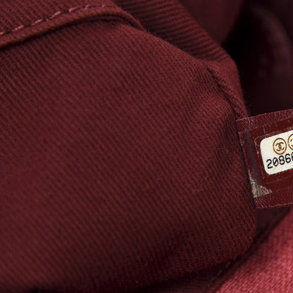Chanel Canvas Medium Deauville Tote Red 8 of 12