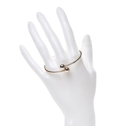 Tiffany 18K Rose Gold 8mm HardWear Ball Bypass Bracelet 2 of 5