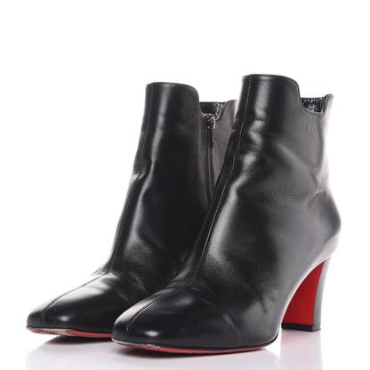 Christian Louboutin Calfskin 70 Ankle Boots 39.5 Black 3 of 9