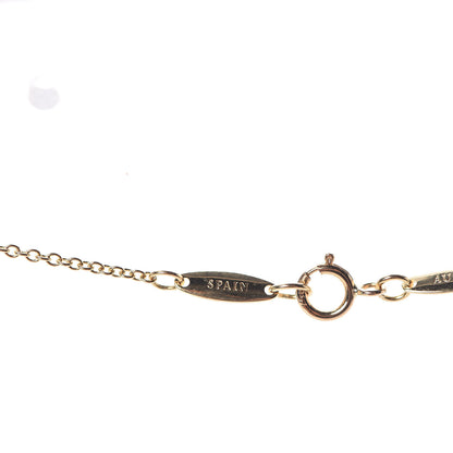 Tiffany 18K Yellow Gold Elsa Peretti Small Open Heart Pendant Necklace 5 of 7