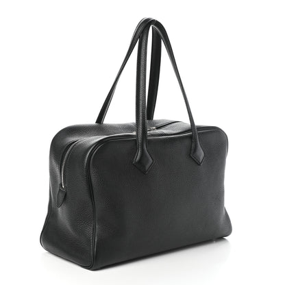 Hermes Taurillon Clemence Victoria II 35 Black 3 of 9