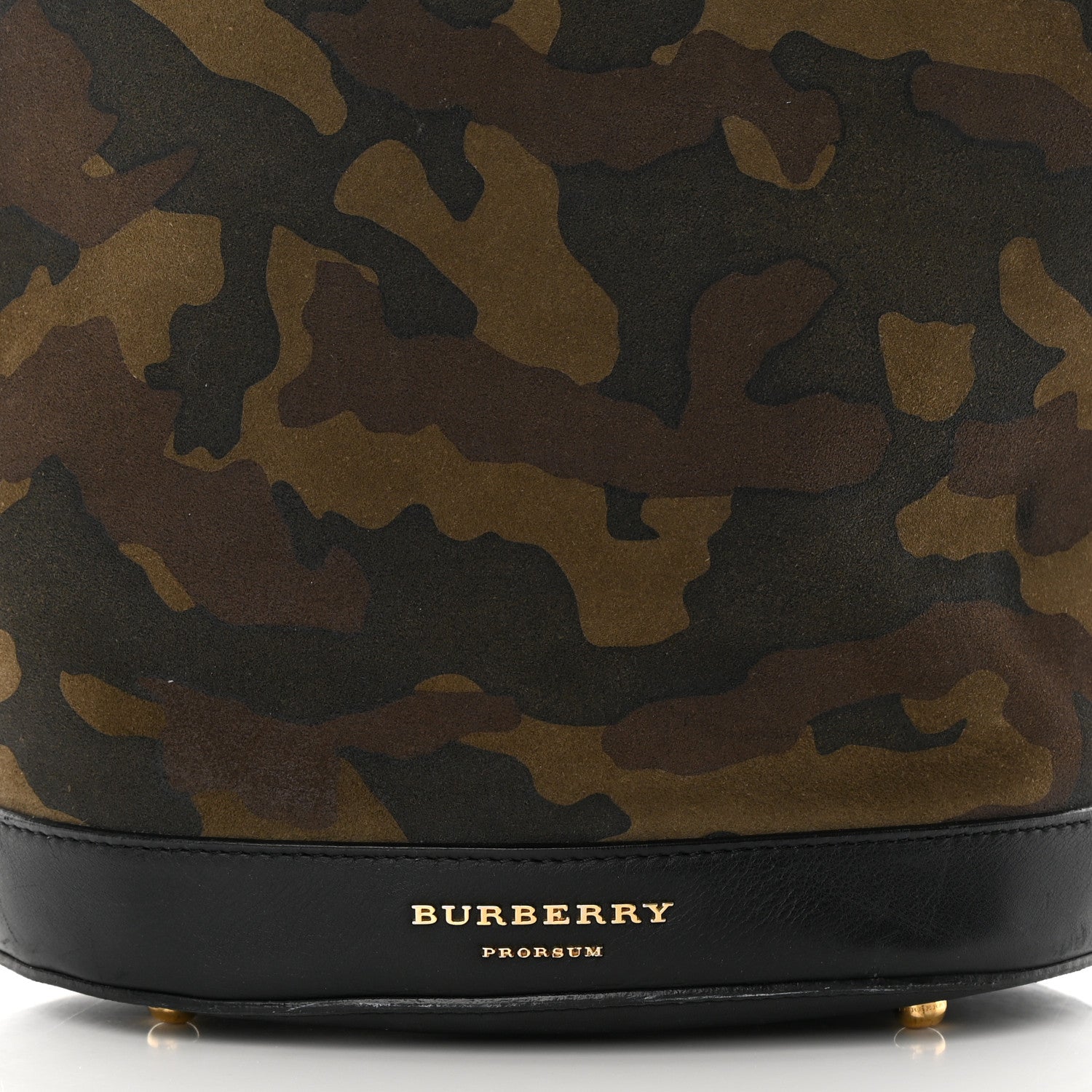 Burberry Calfskin Suede Camouflage Hobo Bag Multicolor 8 of 18