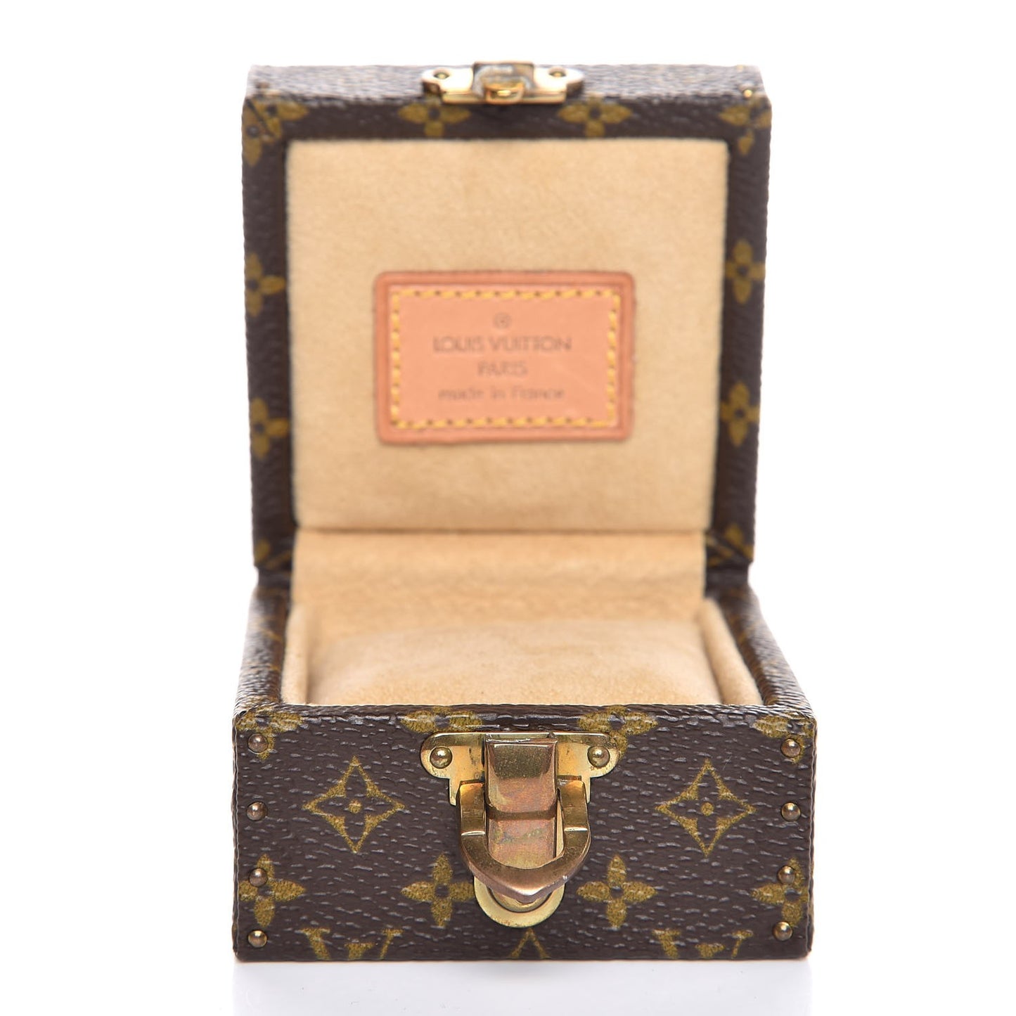Monogram Ring Box Mini Trunk Case