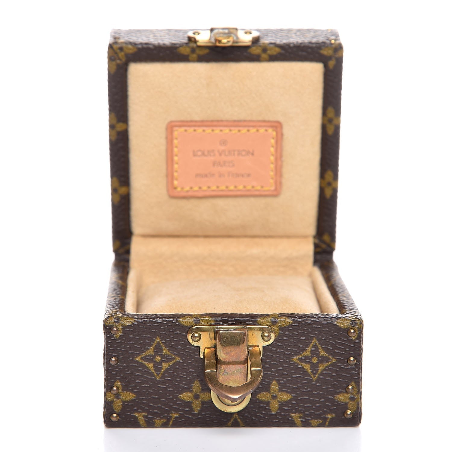 Louis Vuitton Monogram Ring Box Mini Trunk Case 5 of 6