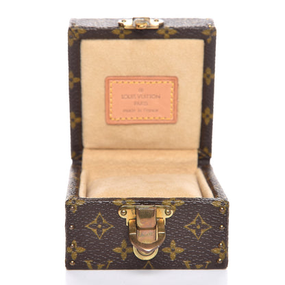 Louis Vuitton Monogram Ring Box Mini Trunk Case 5 of 6