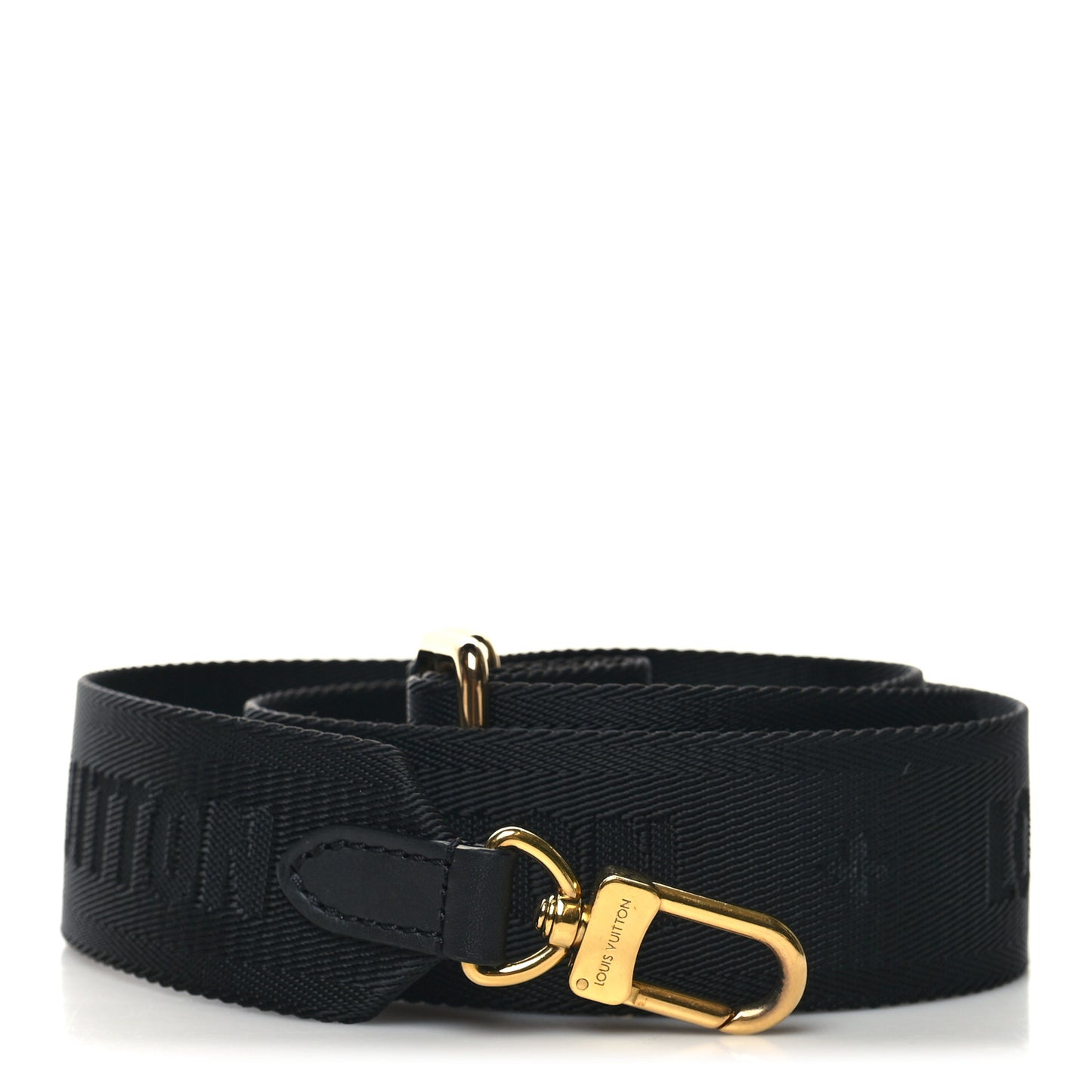 Jacquard Bandouliere Shoulder Strap Black