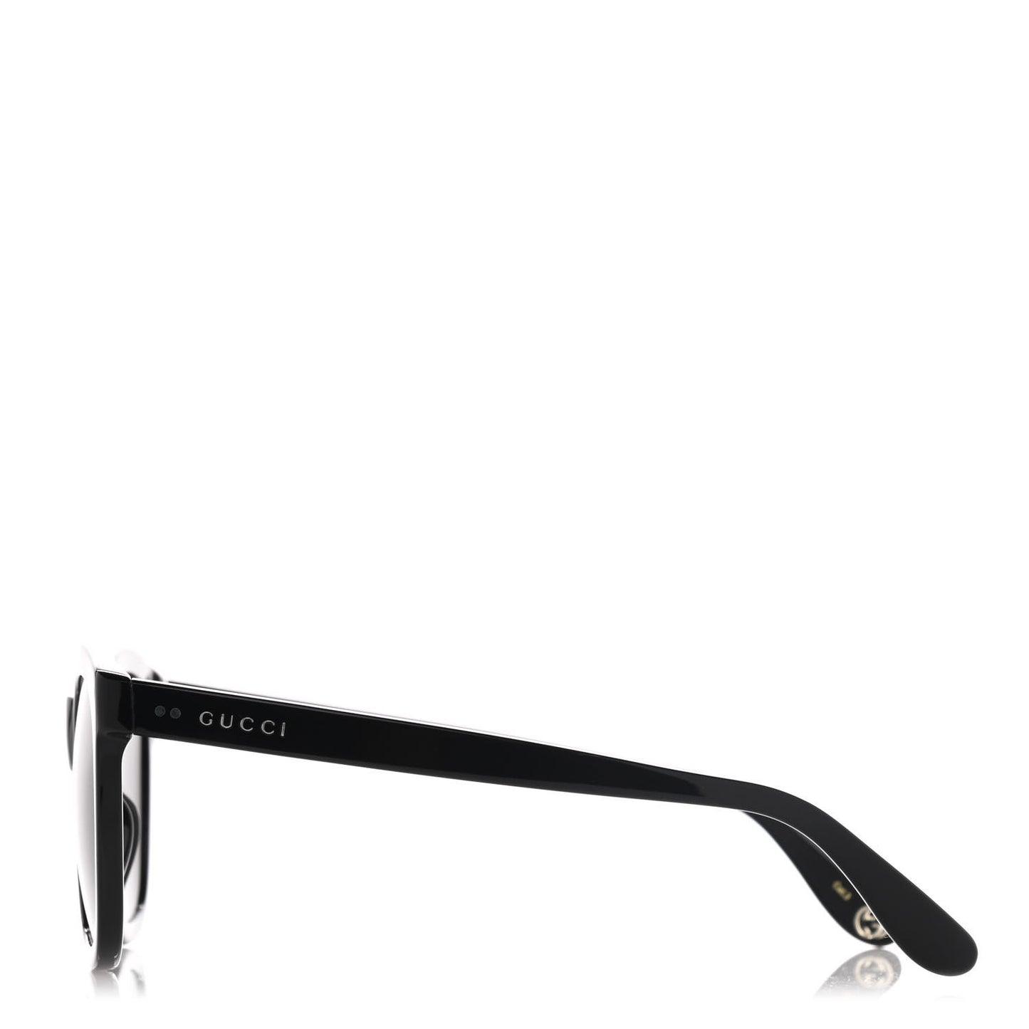 Acetate Square Sunglasses GG0571S Black