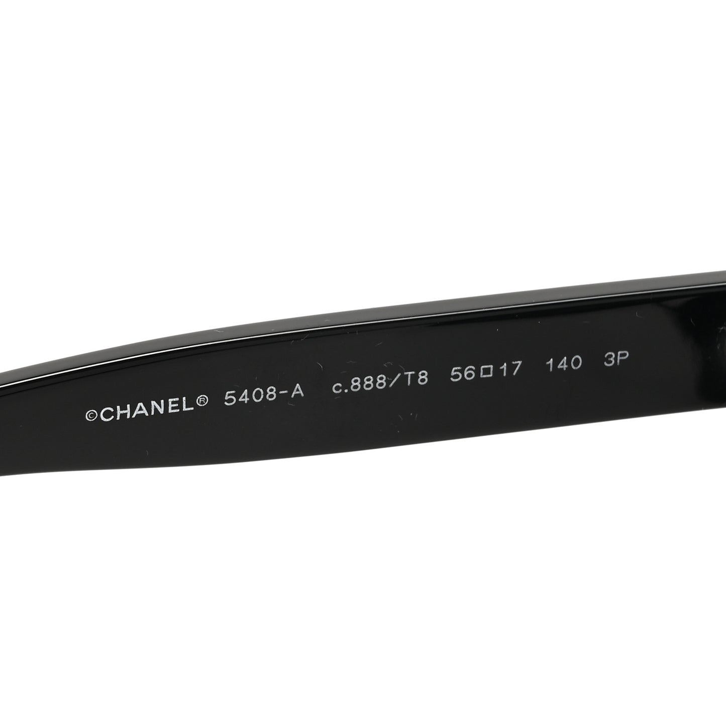 Acetate Polarized Square Sunglasses 5408 Black