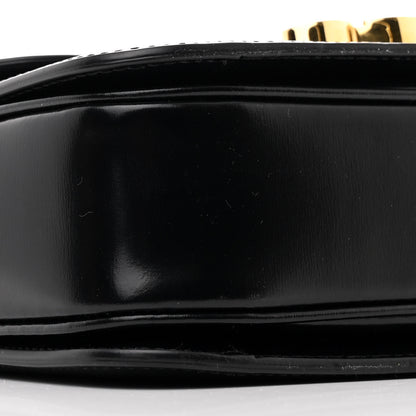 Celine Shiny Calfskin Teen Triomphe Black 10 of 11