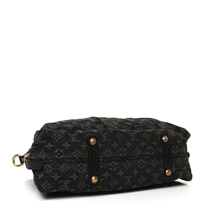 Louis Vuitton Denim Neo Cabby MM Black 4 of 13
