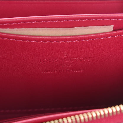 Louis Vuitton Vernis Ikat Zippy Coin Purse Rose Indien 6 of 7