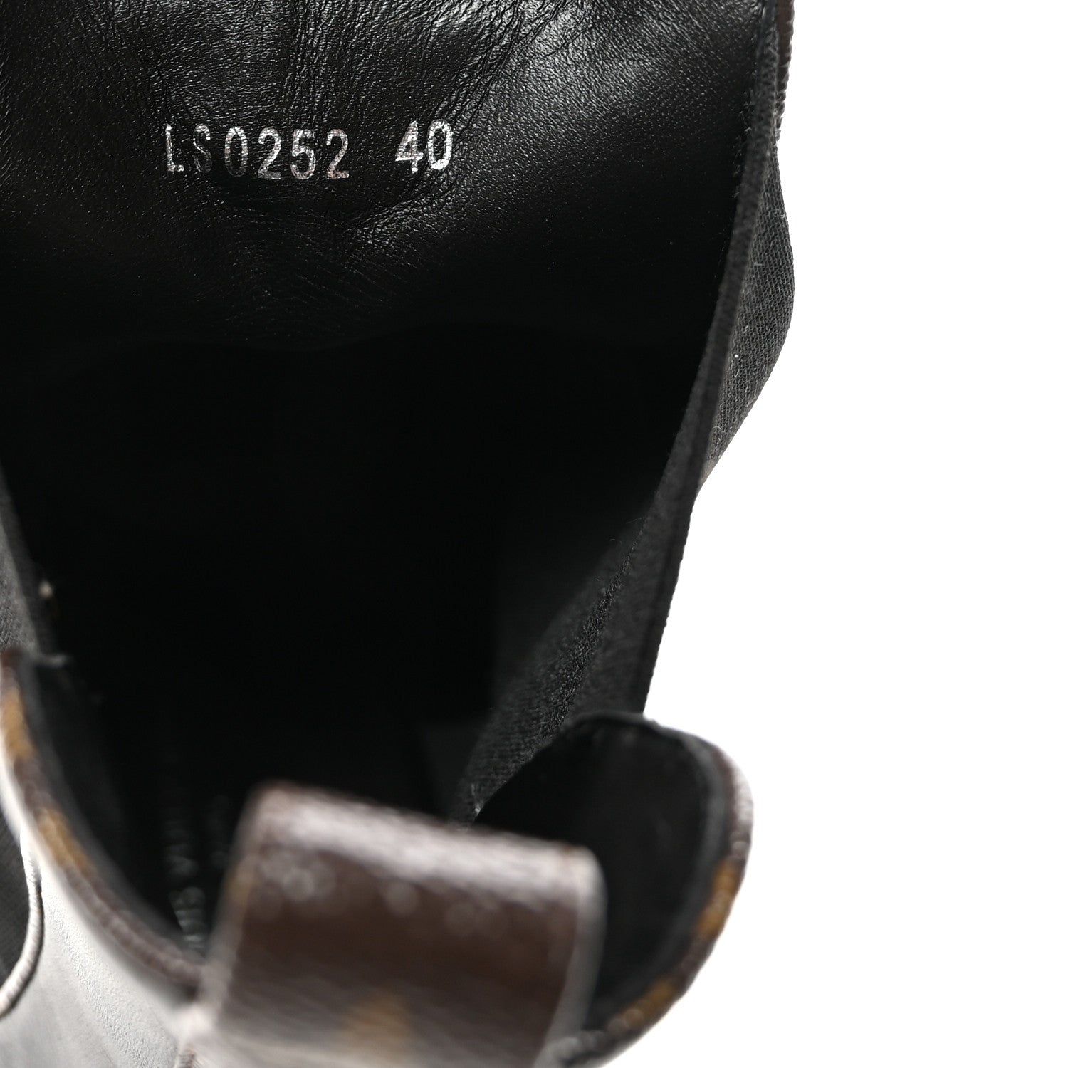 Louis Vuitton Calfskin Monogram LV Beaubourg Platform Ankle Boots 40 Black 18 of 18