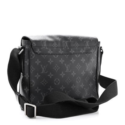 Louis Vuitton Monogram Eclipse District PM Black 3 of 10