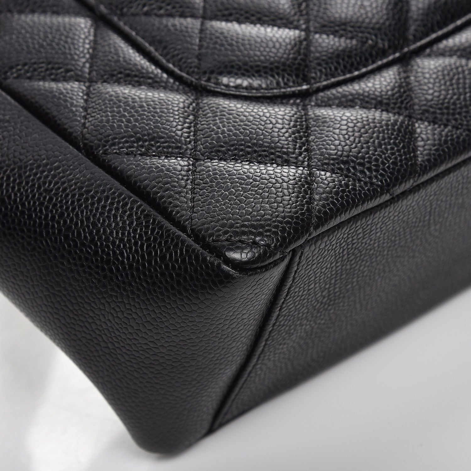 Chanel Caviar Quilted Petit Shopping Tote PST Black 11 of 13
