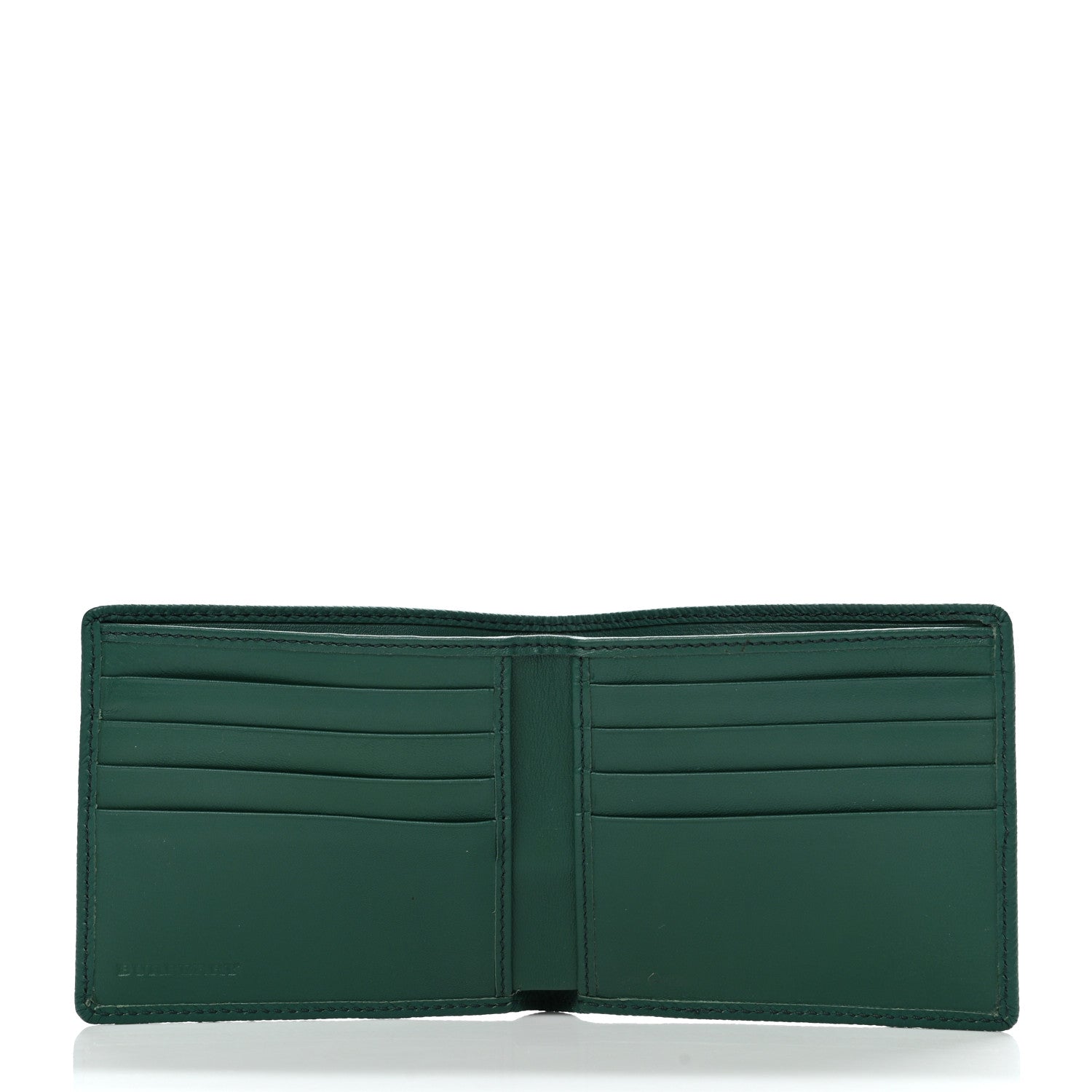 Burberry Calfskin Wallet Mineral Green 5 of 9