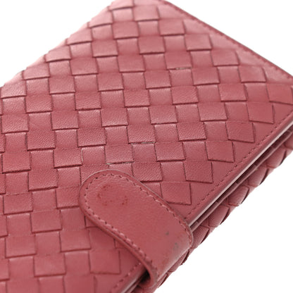Bottega Veneta Nappa Intrecciato Continental Snap Wallet Corallo 10 of 15