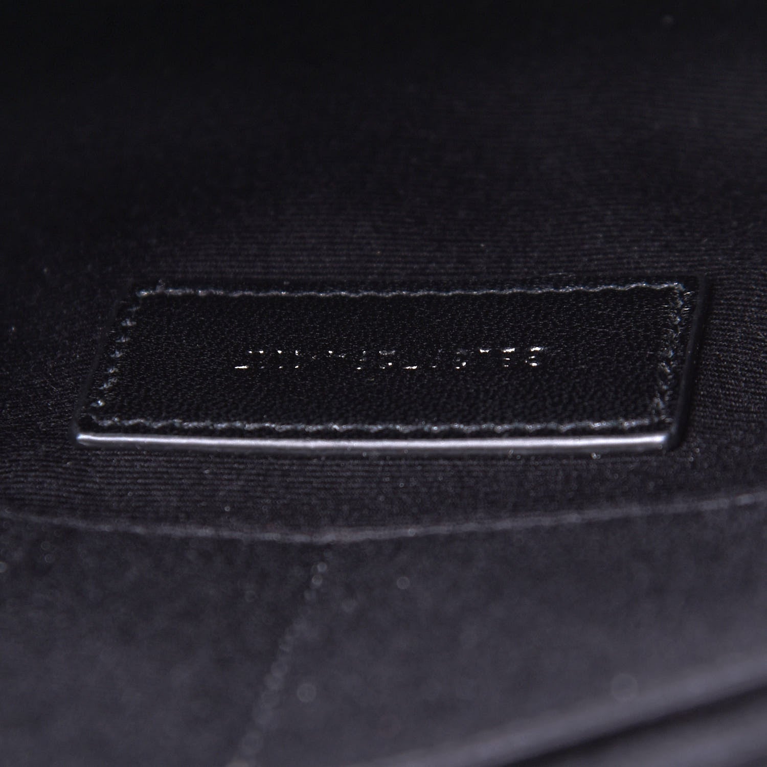 Saint Laurent Calfskin Logo Zipped Tablet Pouch Black 7 of 9