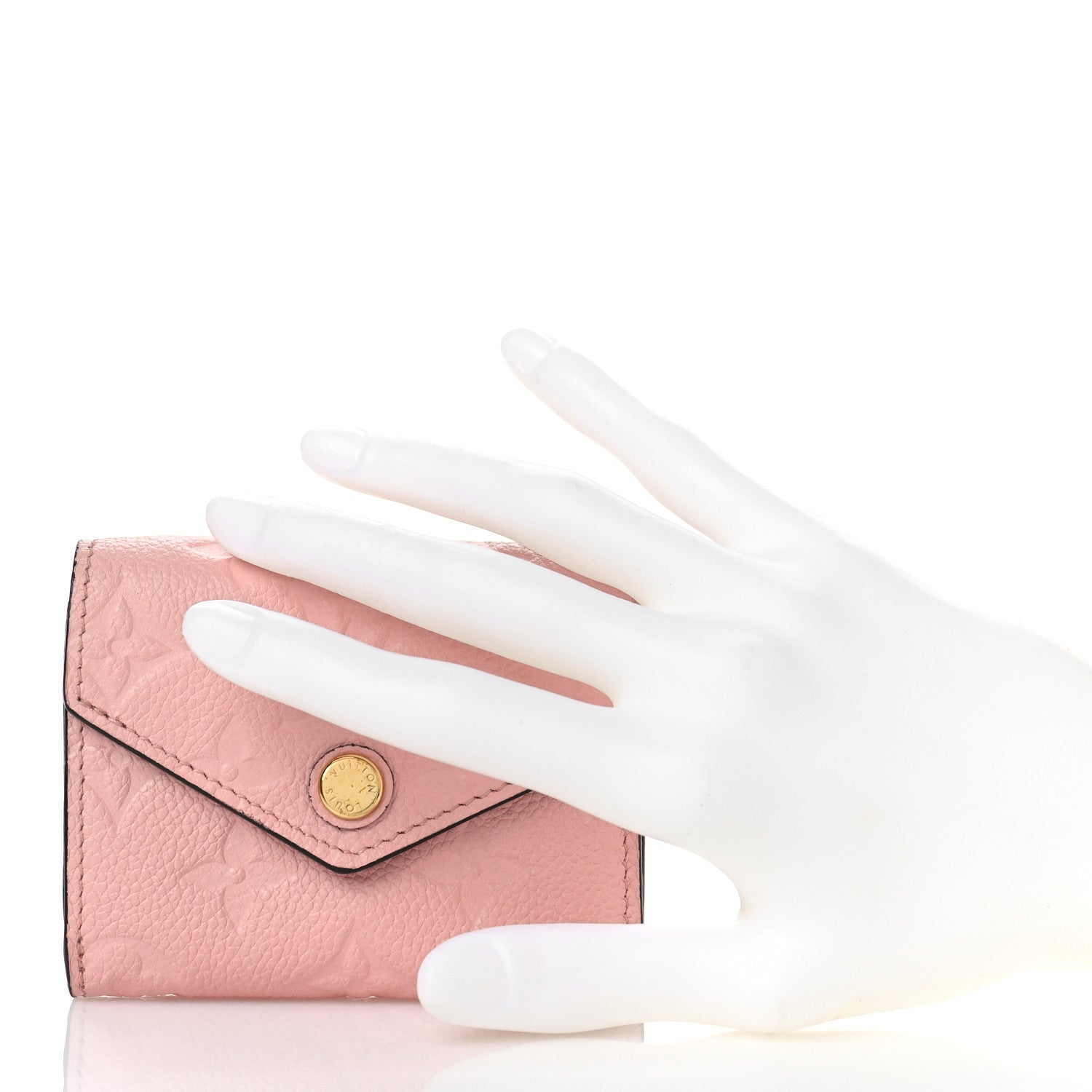 Louis Vuitton Empreinte Zoe Wallet Rose Poudre 2 of 11