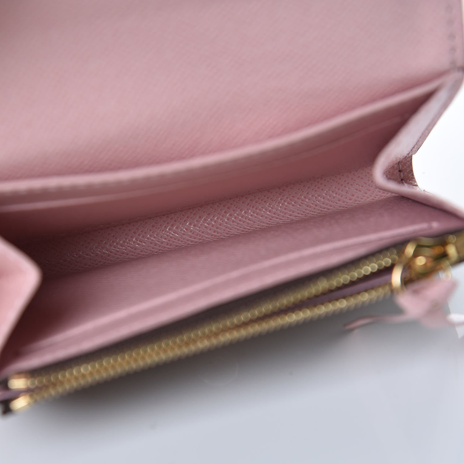 Louis Vuitton Damier Ebene Rosalie Coin Purse Rose Ballerine 5 of 8