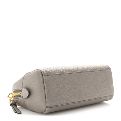 Prada Vitello Daino Cosmetic Pouch Argilla 4 of 6