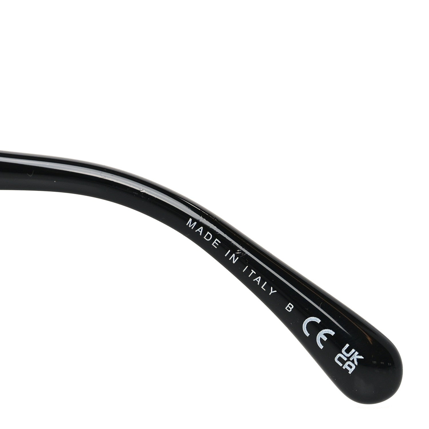 Chanel Acetate Strass Square Sunglasses 5422-B-A Black White 6 of 7