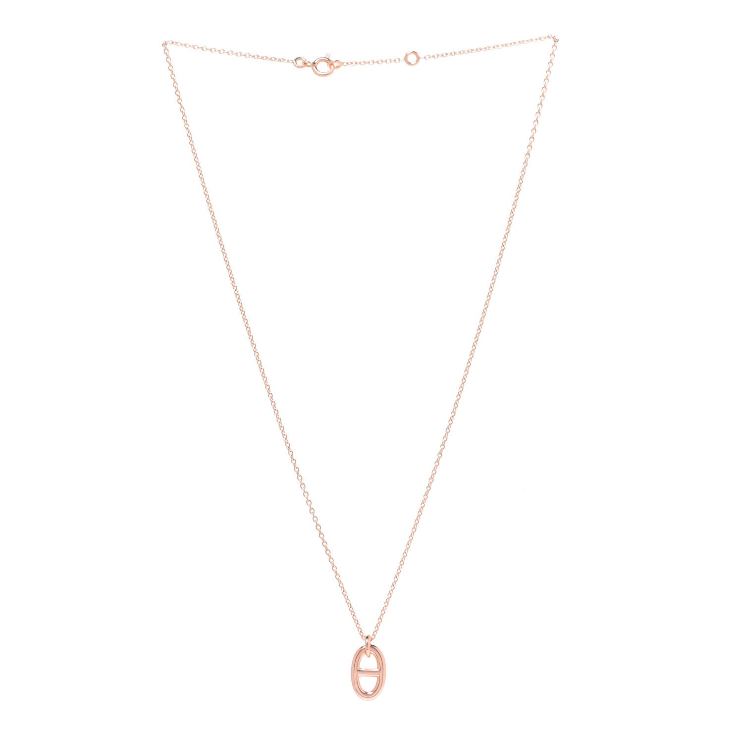 Hermes 18K Rose Gold PM Farandole Pendant Necklace 3 of 6