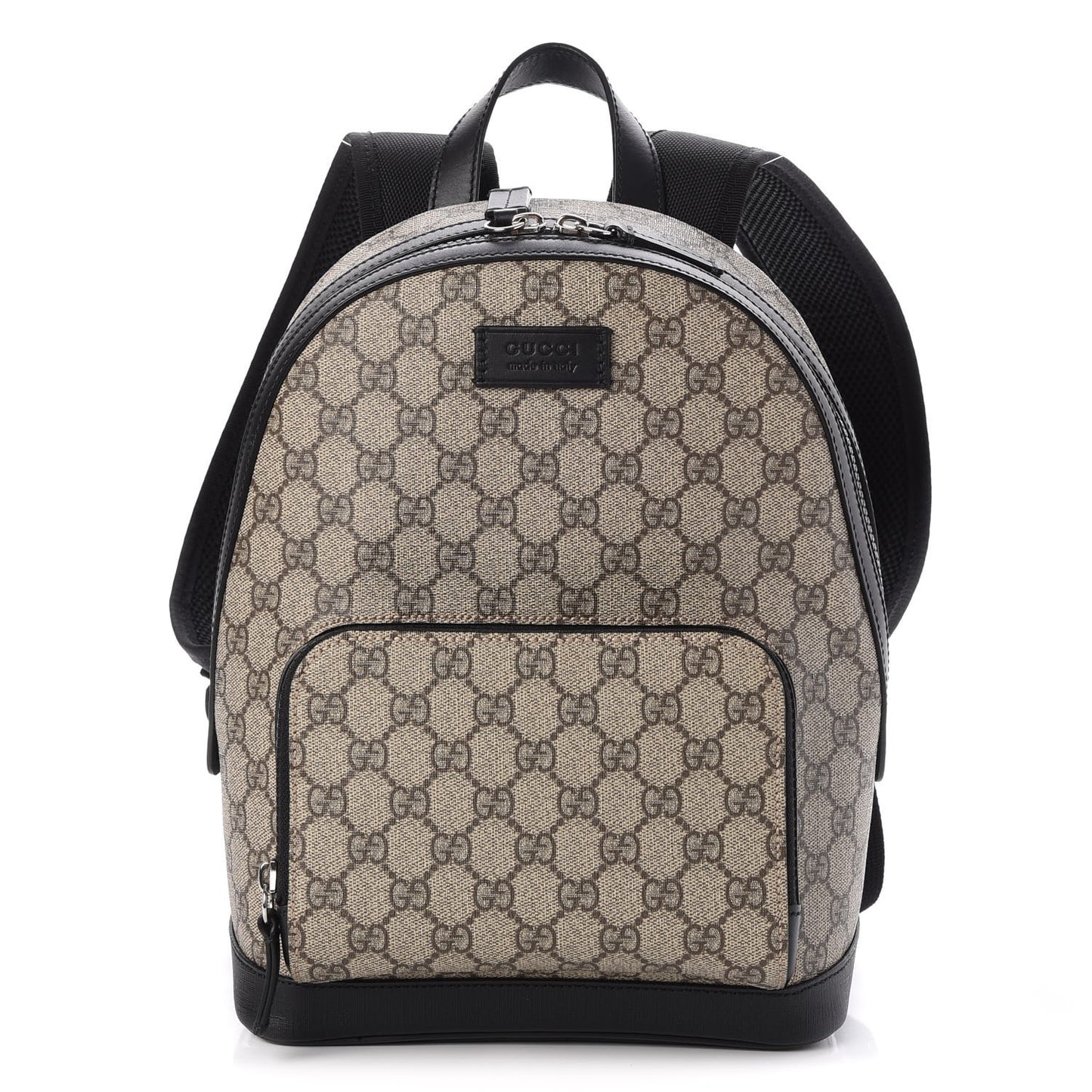 GG Supreme Monogram Small Eden Day Backpack Black