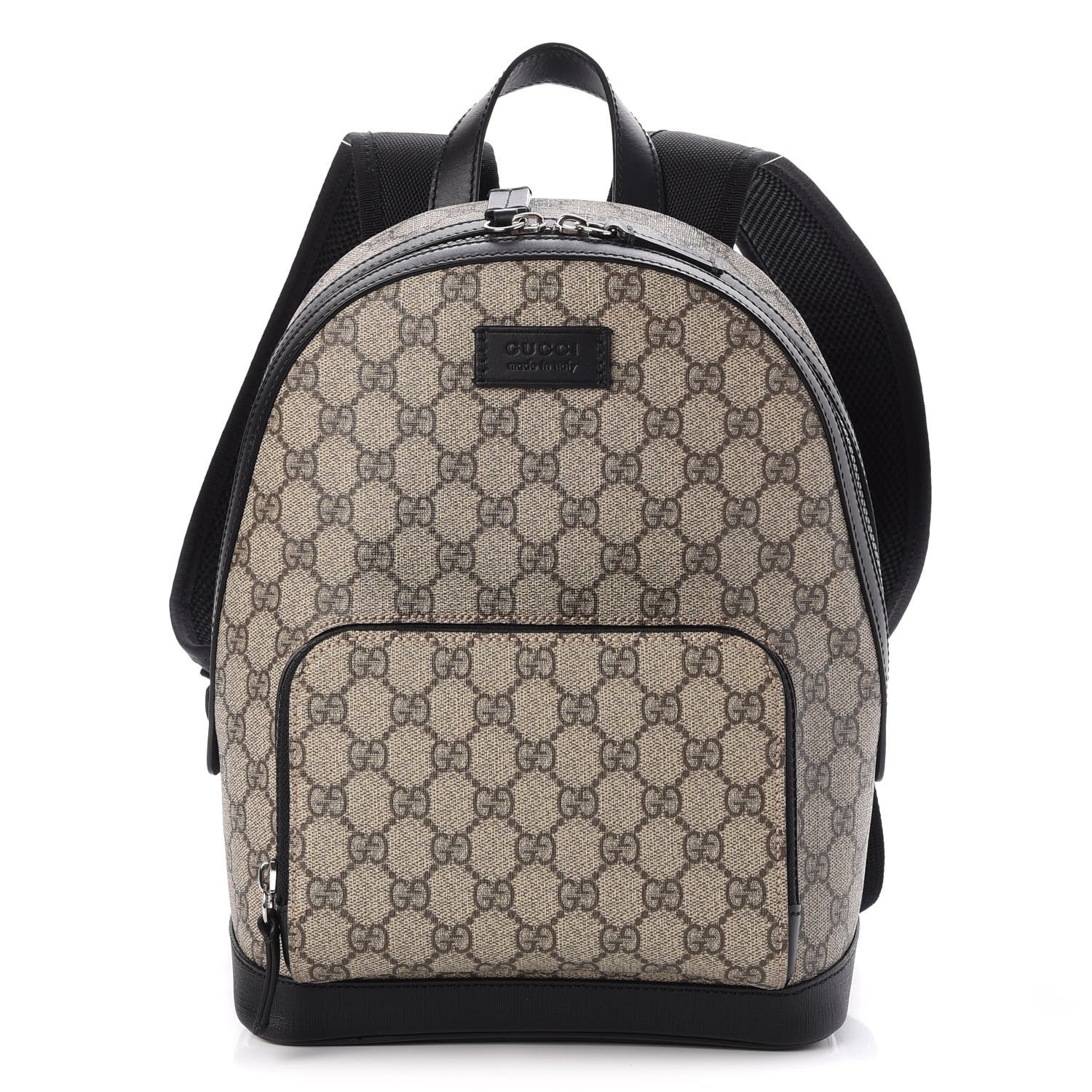 Gucci GG Supreme Monogram Small Eden Day Backpack Black 1 of 9