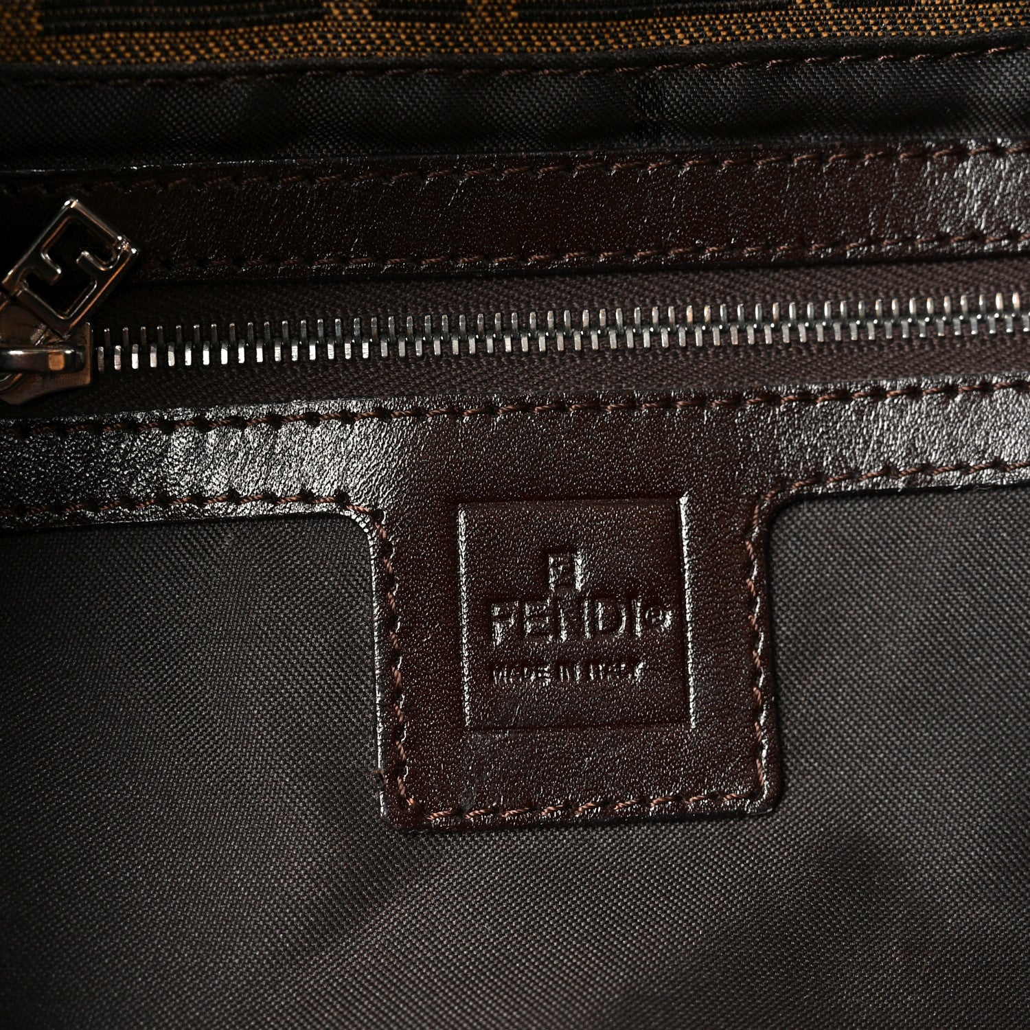 Fendi Zucca Baguette Tobacco 6 of 11