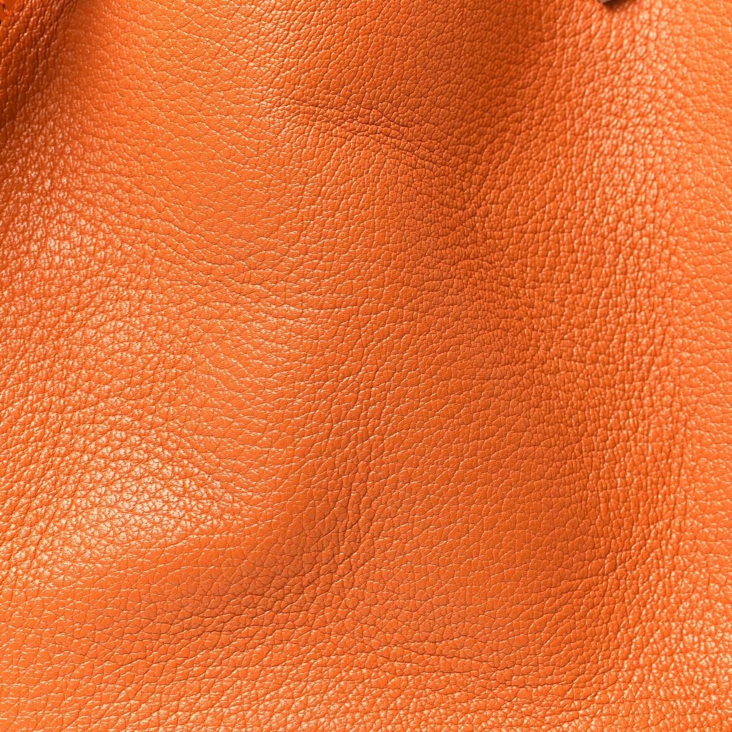 MCM Goatskin Milano Mini Drawstring Bag Orange 7 of 9