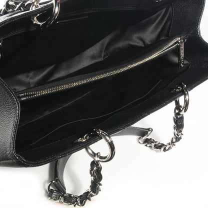 Chanel Caviar Grand Shopping Tote GST Black 4 of 7