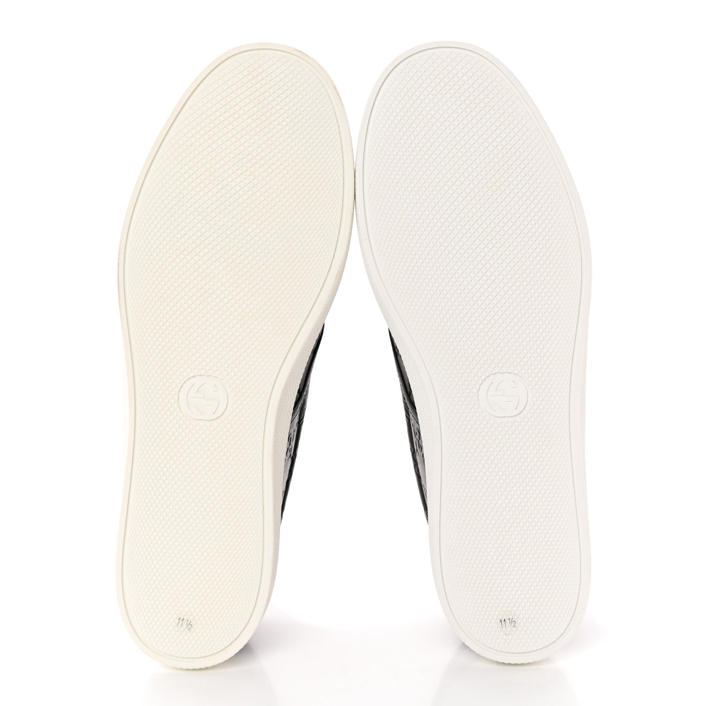 Guccissima Mens Dublin Slip On Sneakers 11.5 Black