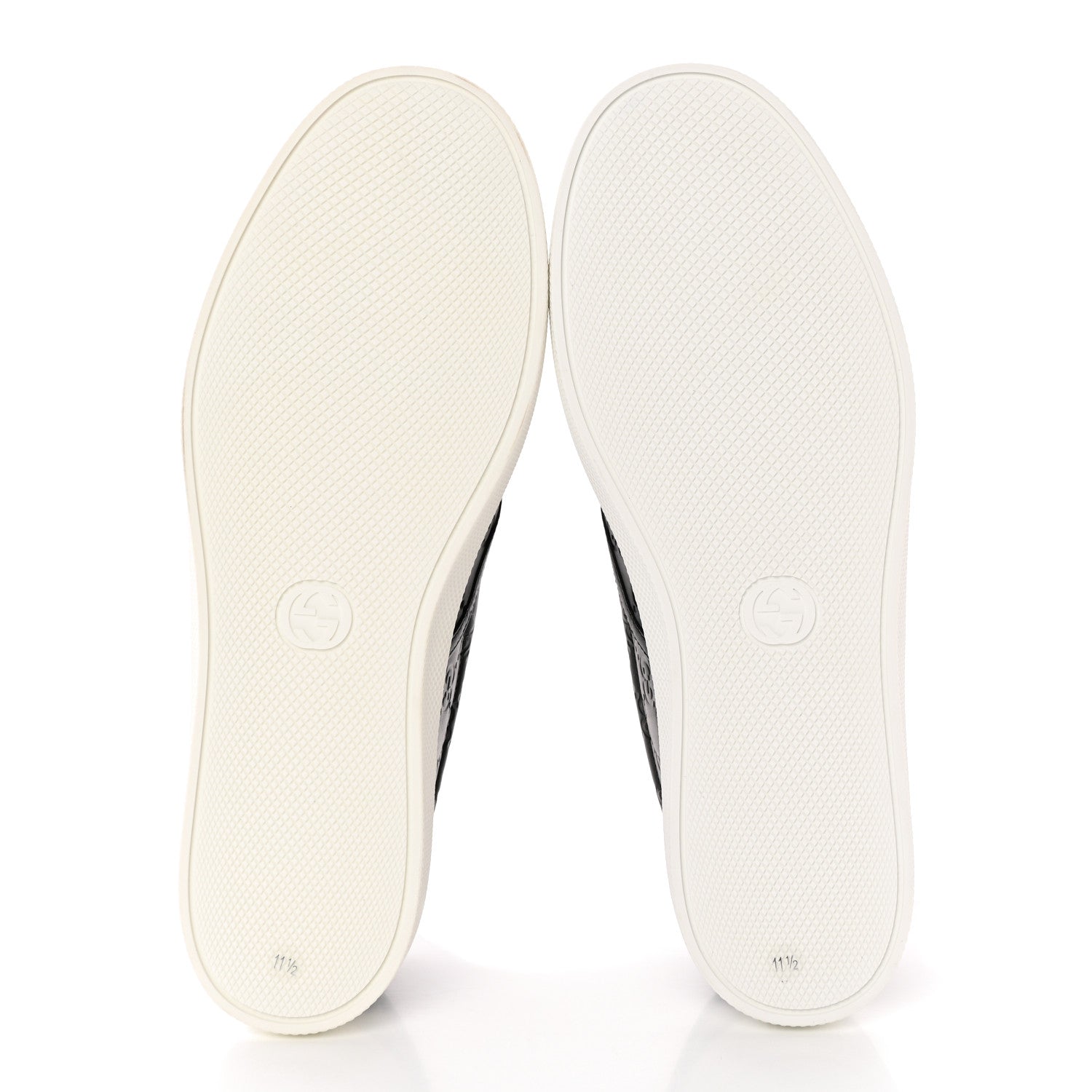 Gucci Guccissima Mens Dublin Slip On Sneakers 11.5 Black 5 of 8